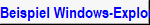 Beispiel Windows-Explorer