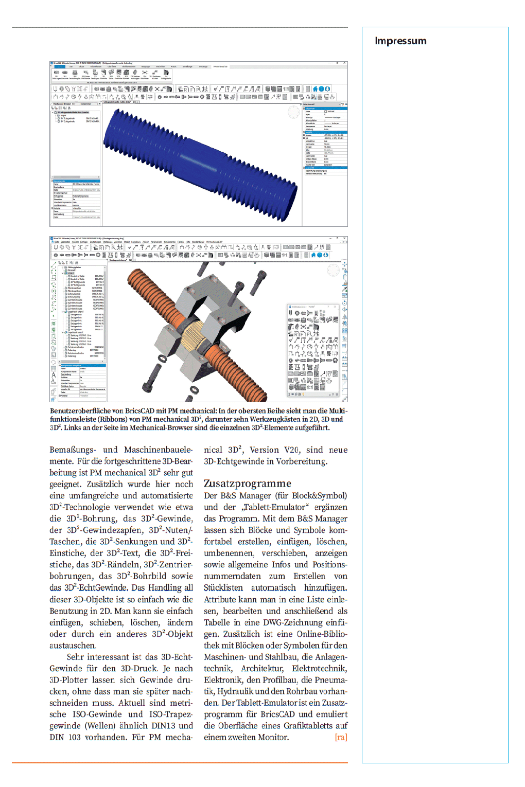 Pressebericht Seite 23 2019 AutoCAD-Magazin - DWG Solutions